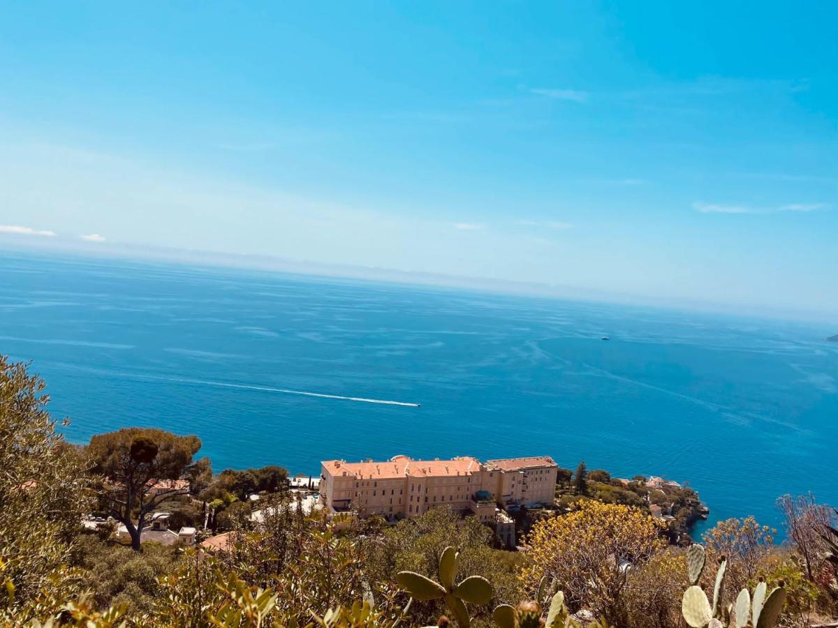 Luxueux Appartement - Vue Mer - Piscine - Free Parking - Monaco Cap-d'Ail Εξωτερικό φωτογραφία