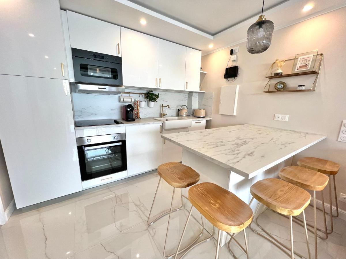 Luxueux Appartement - Vue Mer - Piscine - Free Parking - Monaco Cap-d'Ail Εξωτερικό φωτογραφία