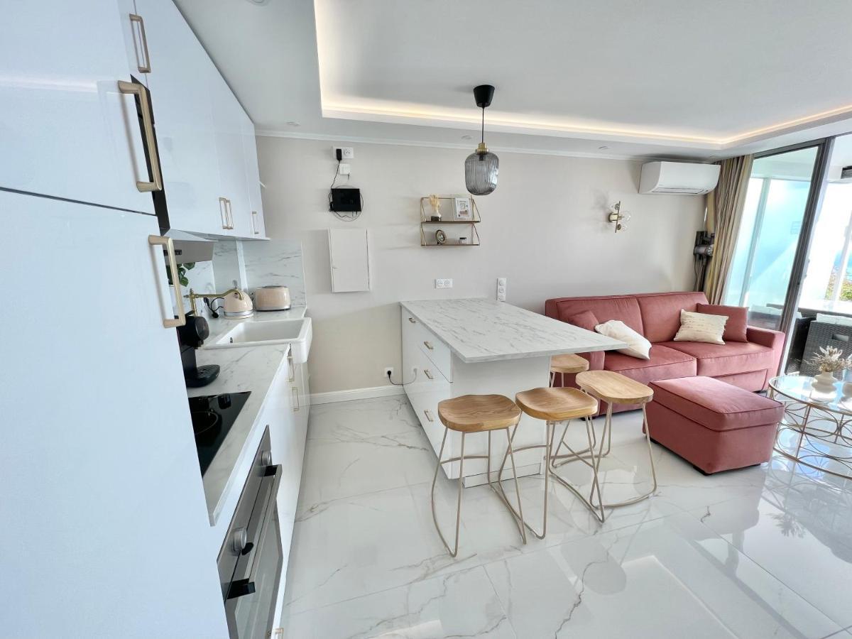 Luxueux Appartement - Vue Mer - Piscine - Free Parking - Monaco Cap-d'Ail Εξωτερικό φωτογραφία