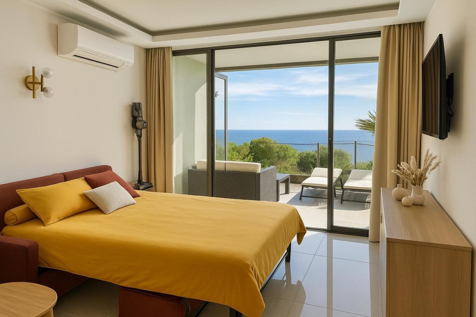 Luxueux Appartement - Vue Mer - Piscine - Free Parking - Monaco Cap-d'Ail Εξωτερικό φωτογραφία